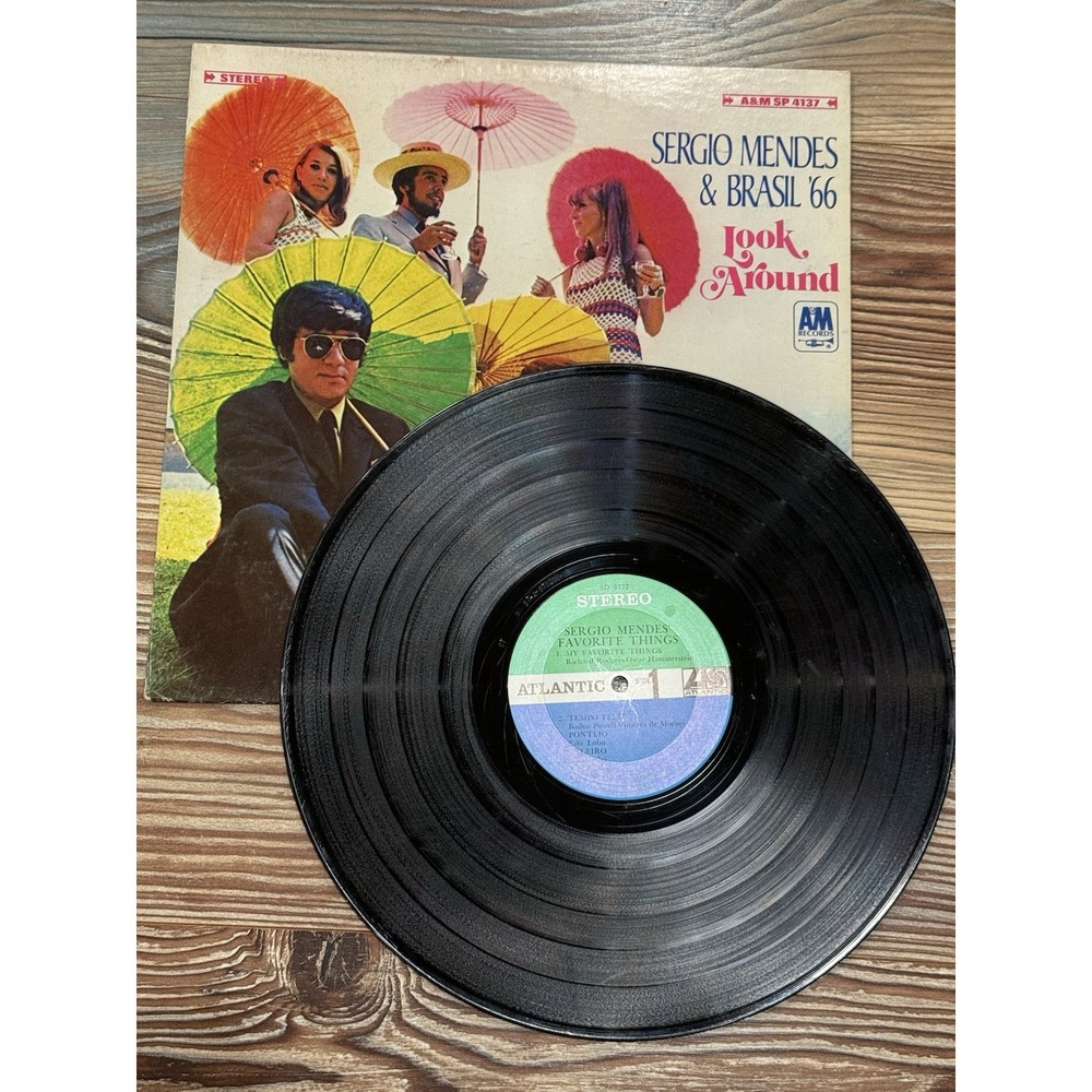 Sergio Mendes & Brasil '66 Look Around A&M SP 4137 LP Vinyl Record Album